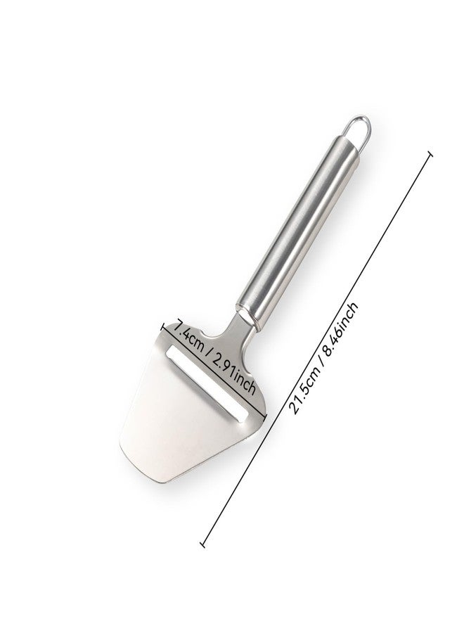 Dewys Stainless Steel Cheese Slicer for Block Cheese - Cheese Cutter & Handheld Shaver - Heavy Duty Slicer for Cheddar, Gouda, Soft and Hard Cheeses - Image 3