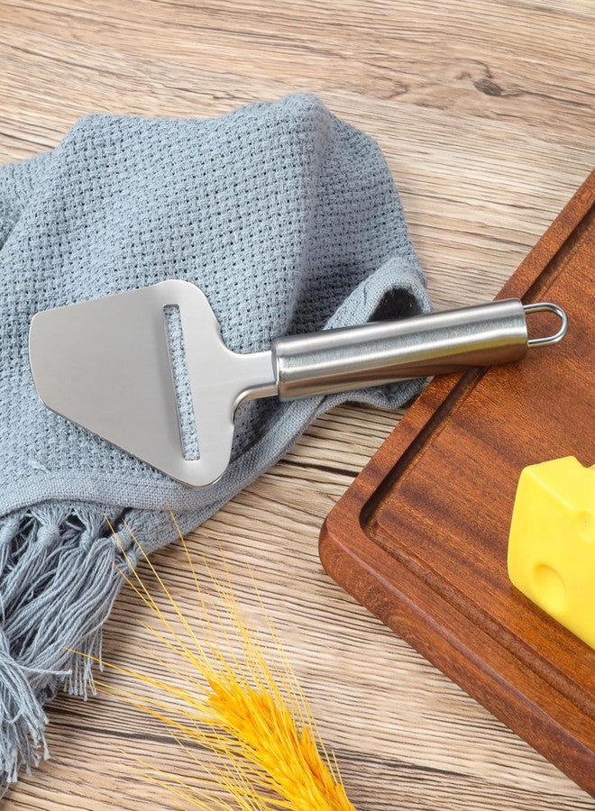 Dewys Stainless Steel Cheese Slicer for Block Cheese - Cheese Cutter & Handheld Shaver - Heavy Duty Slicer for Cheddar, Gouda, Soft and Hard Cheeses - Image 2