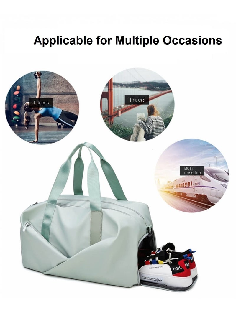 KASTWAVE - Duffle Bag Gym Bag for Women Separate Shoes Compartment Yoga Bag Wet and Dry Separation Beach Bag - Image 1