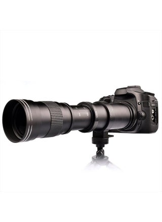 420-800mm f/8.3 Manual Zoom Telephoto Lens + T-Mount for Nikon D5500 D3300 D3200 D5300 D3400 D7200 D750 D3500 D7500 D500 D600 D700 D800 D810 D850 D3100 D5100 D5200 D7000 D7100 Camera Lenses - pzsku/ZFF548E6A4459AD7EE3CDZ/45/_/1679025018/aa38988a-ea65-4a29-8005-e676bcf169d1