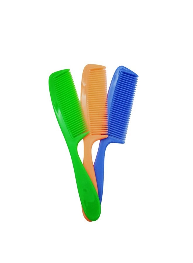 LooKat Flat Hair Salon Brush Styling Hairdressing Rat Tail Pin Plastic Comb Tool Set 3 - Image 2