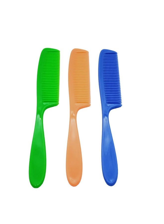 LooKat Flat Hair Salon Brush Styling Hairdressing Rat Tail Pin Plastic Comb Tool Set 3 - Image 1