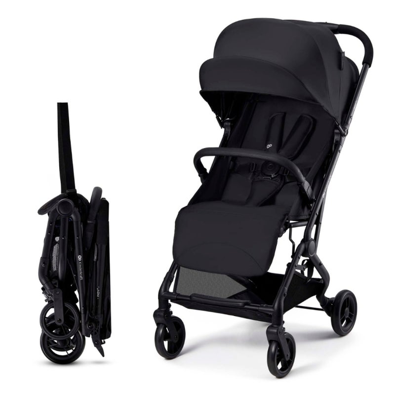 Kinderkraft - Indy 3 Compact Stroller - Black - 26879 - Image 1