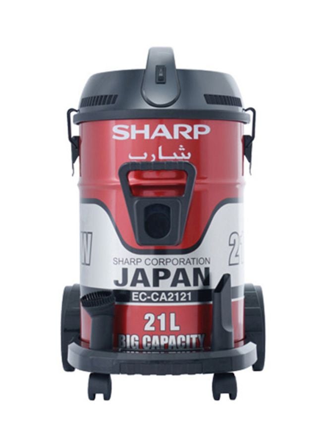 شارب مكنسة كهربائية 21 L 2100 W EC-CA2121 رمادي / أحمر / أسود - Image 2