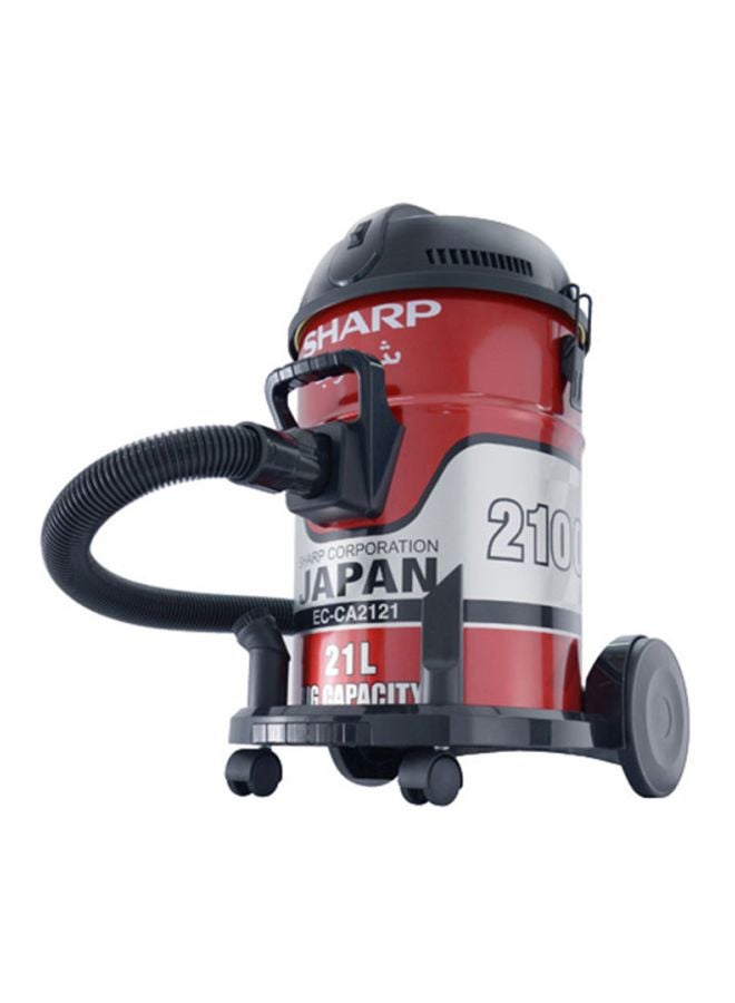 شارب مكنسة كهربائية 21 L 2100 W EC-CA2121 رمادي / أحمر / أسود - Image 5
