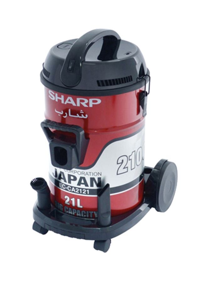 شارب مكنسة كهربائية 21 L 2100 W EC-CA2121 رمادي / أحمر / أسود - Image 1
