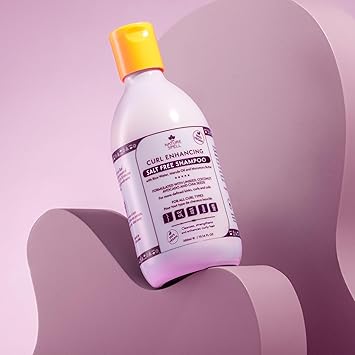 Nature Spell Curl Enhancing Shampoo by Nature Spell 300ml for Curly Hair Sulphate Free Shampoo infused with Rice Water Linseed For All Curl Types 100 Vegan Made in the UK clear - Image 5
