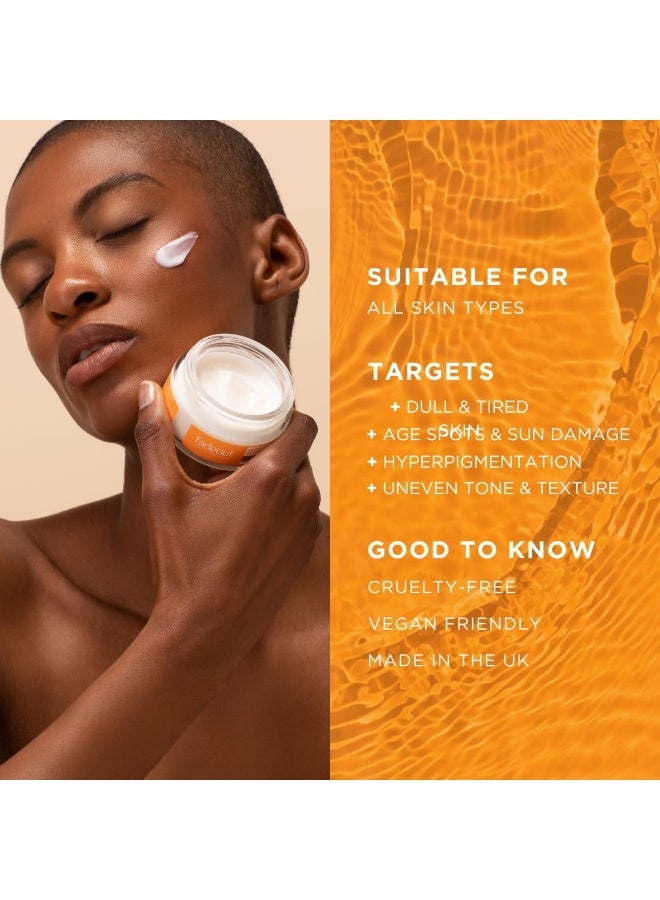 fadeout Fade Out Pure Glow Brightening Night Cream with Vitamin C, Pink Pomelo and Niacinamide 50G - Image 3