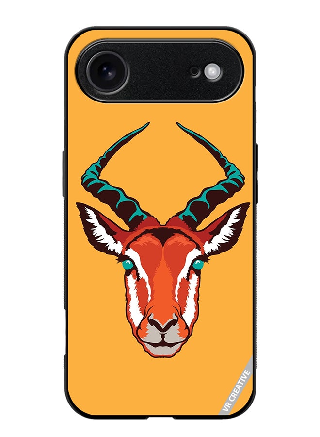 Protective Case Cover For Apple iPhone 17 Air Arabian Oryx Design Multicolour