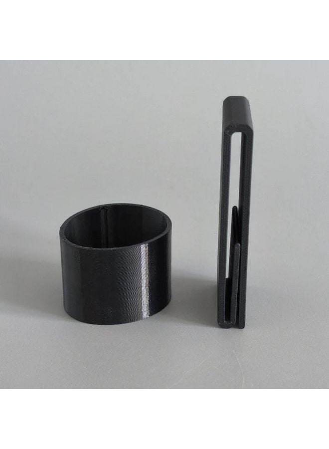 Black Waist Mounted Tool Holder Portable Auxiliary For Hammers Axes Wrenches - Image 1