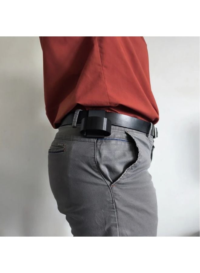 Black Waist Mounted Tool Holder Portable Auxiliary For Hammers Axes Wrenches - Image 3