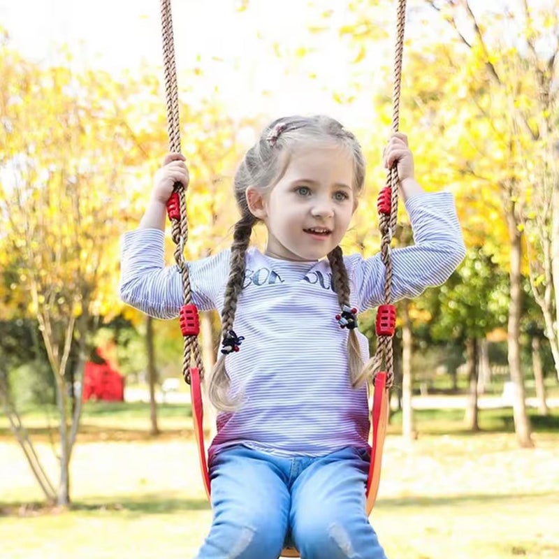 Swing Seat, Adjustable Rope and 2 Carabiners and 2 Screw - Image 5