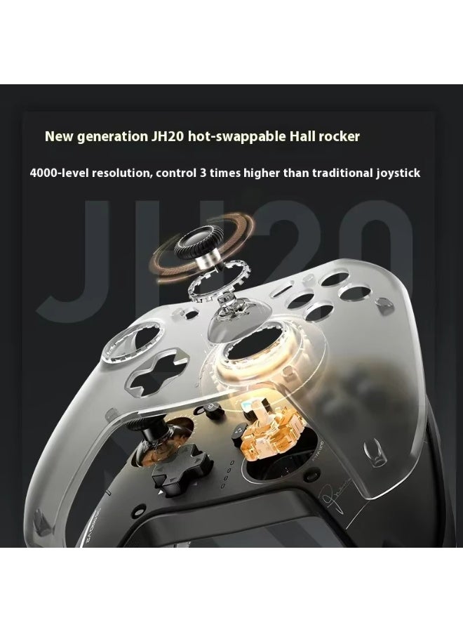 ماكينيك لوحة ألعاب G5pro V2 بثلاثة أوضاع تحكم مخصصة لجهاز كمبيوتر شخصي يعمل بنظام Steam وبلوتوث لاسلكي - Image 3