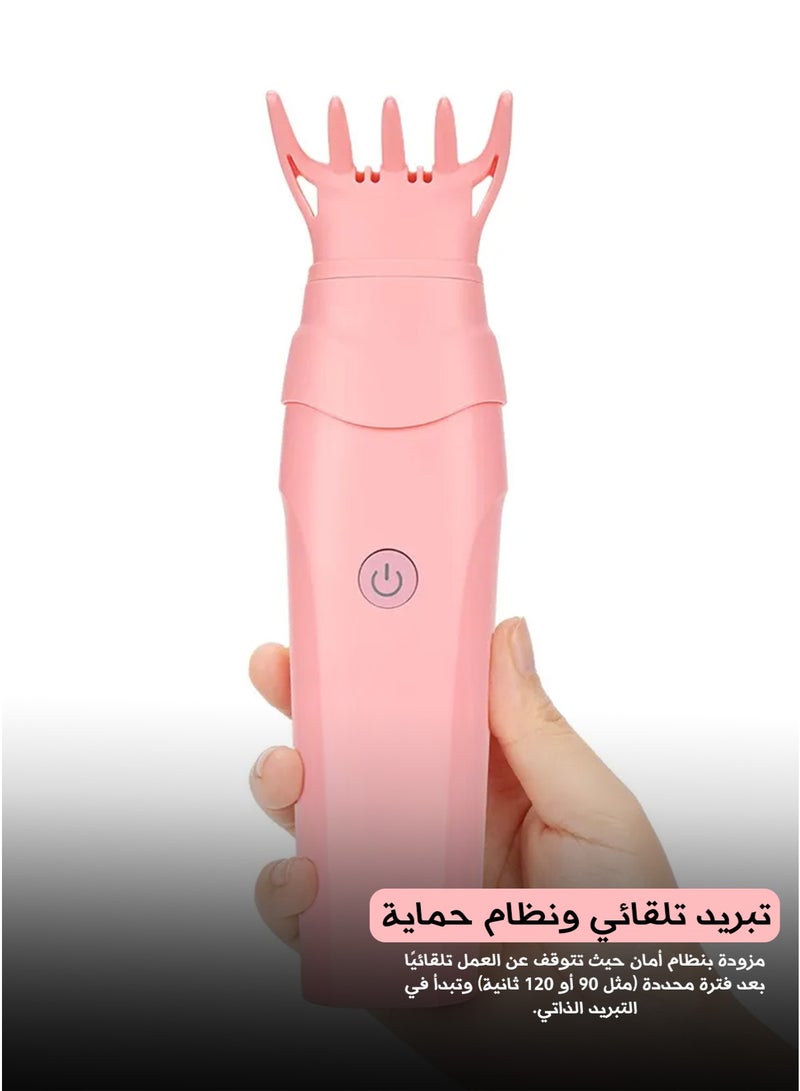 2-in-1 Portable Smart Electronic Incense Burner for Hair and Clothes - USB Rechargeable with Special Comb Head - Safe and Charcoal-Free | Electronic Incense Burner | Charcoal-Free Incense Burner | Electric Incense Burner_Hair Perfume Diffuser_Portable Incense Burner_Rechargeable Electric Burner_Luxury Women’s Gifts - Image 2