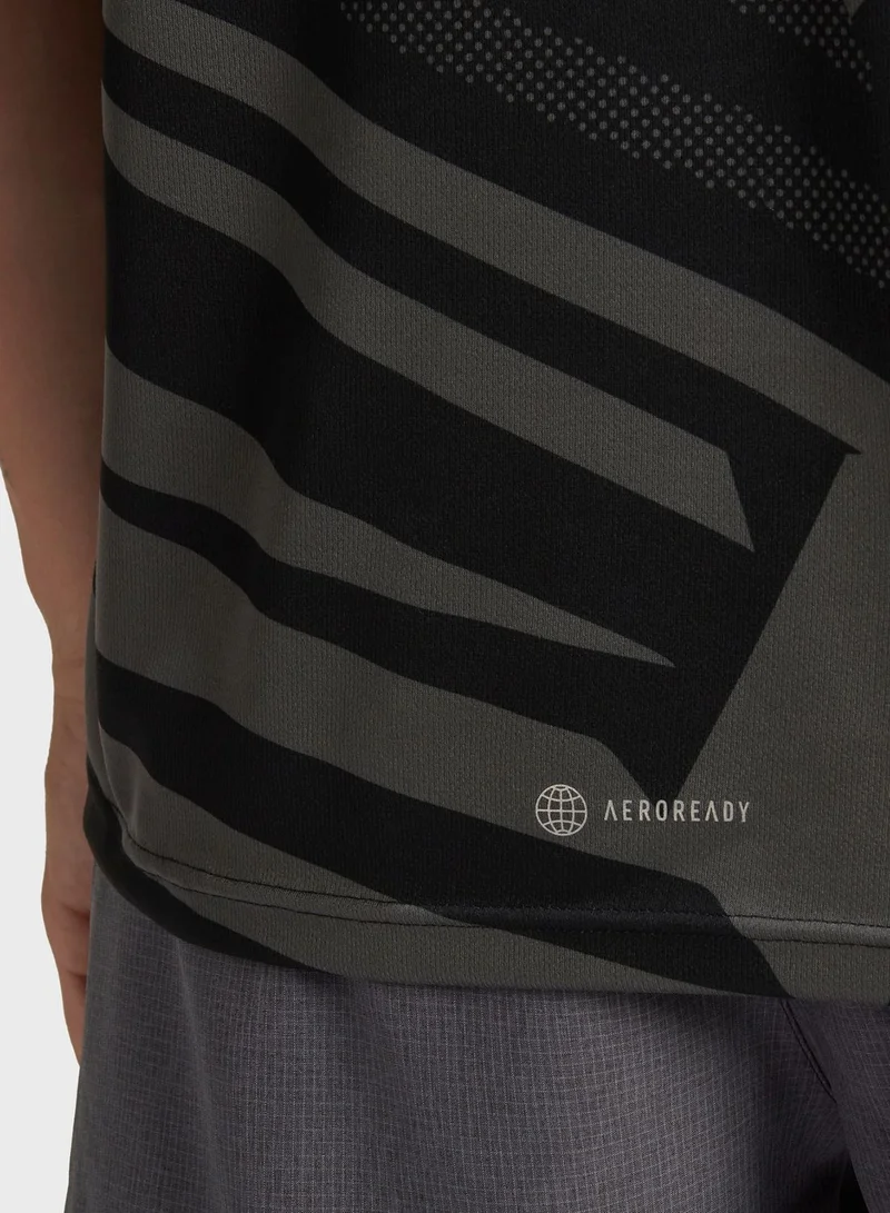 Adidas Own The Run Seasonal T-Shirt