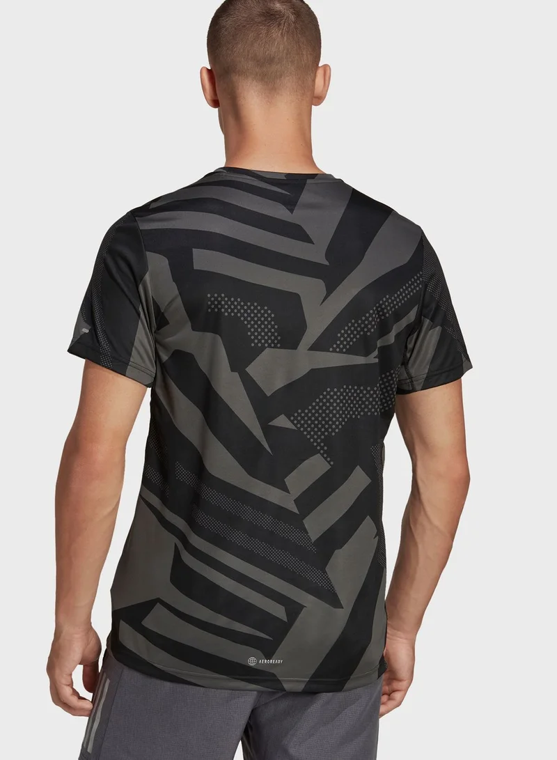Adidas Own The Run Seasonal T-Shirt