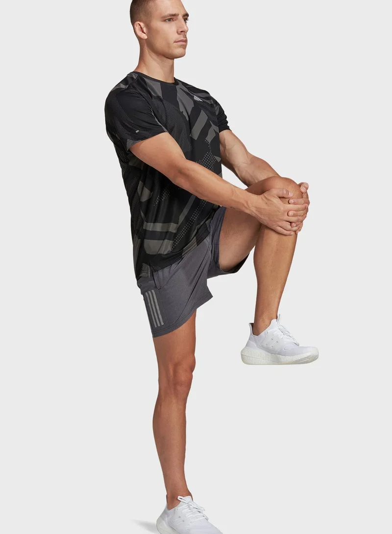 Adidas Own The Run Seasonal T-Shirt