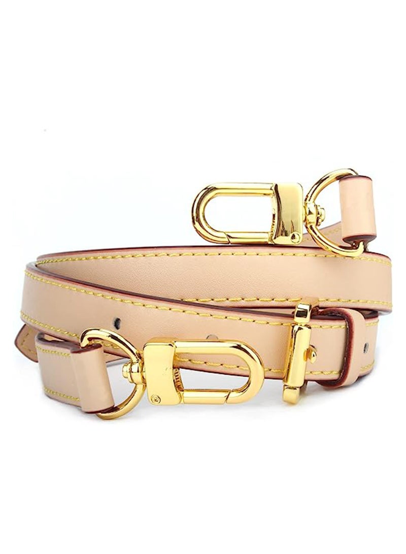 SOLARAE Purse Strap Adjustable Crossbody Strap, Leather Replacement Shoulder Strap, Suitable for Crossbody Bags Bucket Bags Shoulder Bags, Width 0.7inch - Image 1