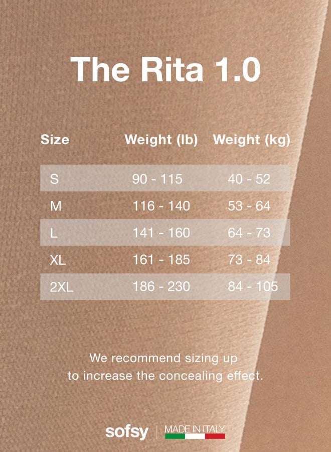 sofsy Opaque Microfibre Tights for Women - Invisibly Reinforced Opaque Brief Pantyhose 40Den [Made In Italy] Natural Beige Nude 2 - Small - Image 5