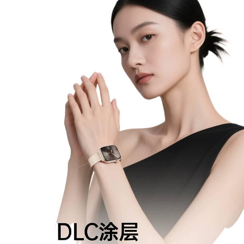 QX سوار ساعة ذكية سوار معدني من الستانلس ستيل متوافق مع Apple Watch Ultra بملاءمة قابلة للتعديل وحزام بديل بتصميم معدني أنيق باللون فضي قابل للتعديل باللون الفضي - Image 3