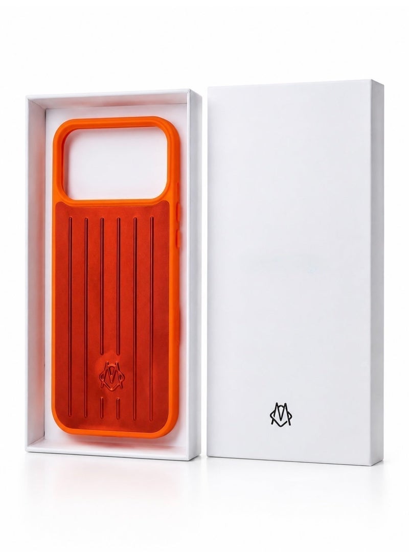 Luxury Protective Case for iPhone 17 Pro Max –Orange - Image 5