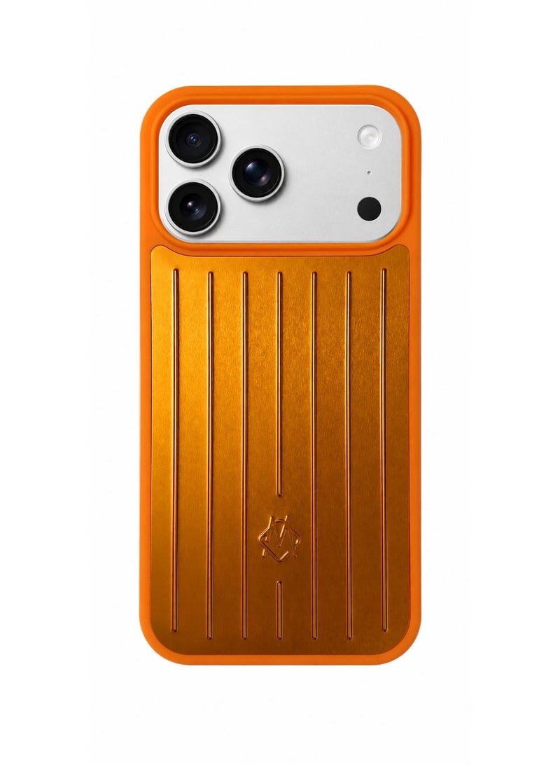 Luxury Protective Case for iPhone 17 Pro Max –Orange - Image 3