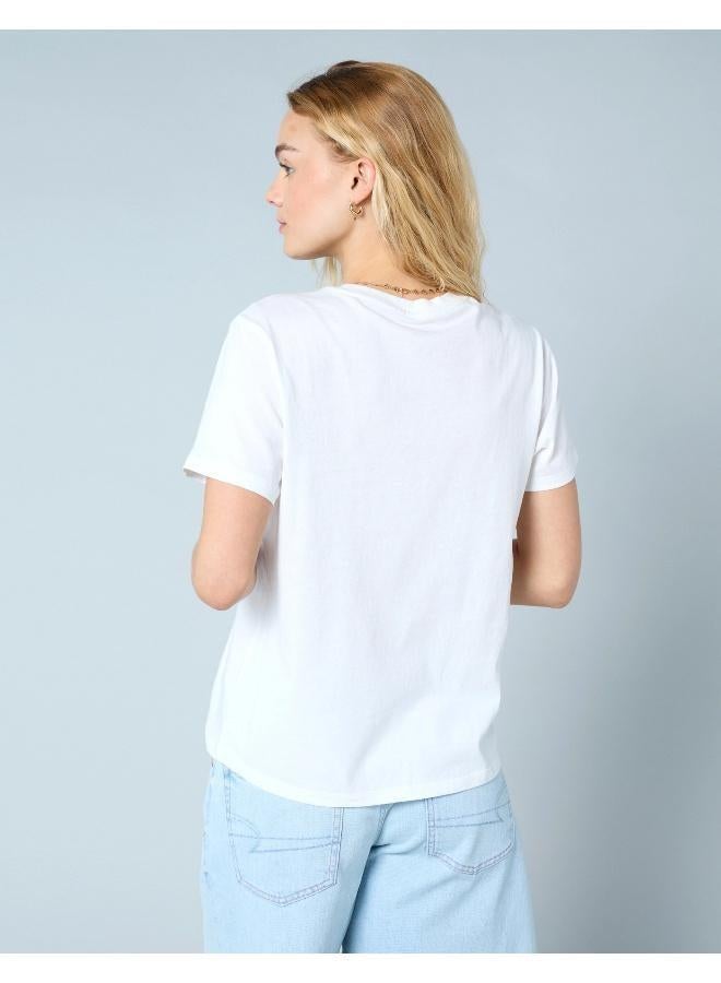 امريكان ايجل تيشيرت كبير بطباعة طعام - Image 4