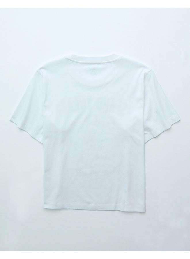 امريكان ايجل تيشيرت كبير بطباعة طعام - Image 2