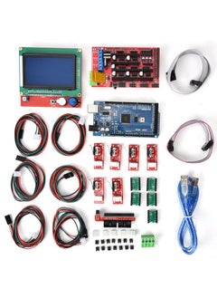 Thoraya 3D Printer Accessory Motherboard Kit for Mega 2560 + A488 with Heat Sink USB Cable Kit  - Image 1