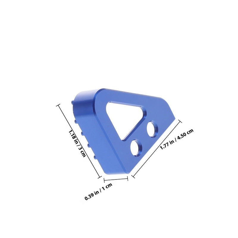 Motorcycle Rear Brake Pedal Lever Step Plate Blue with Brake Line Clamp for RC 125 200 390 690 990 - Image 3