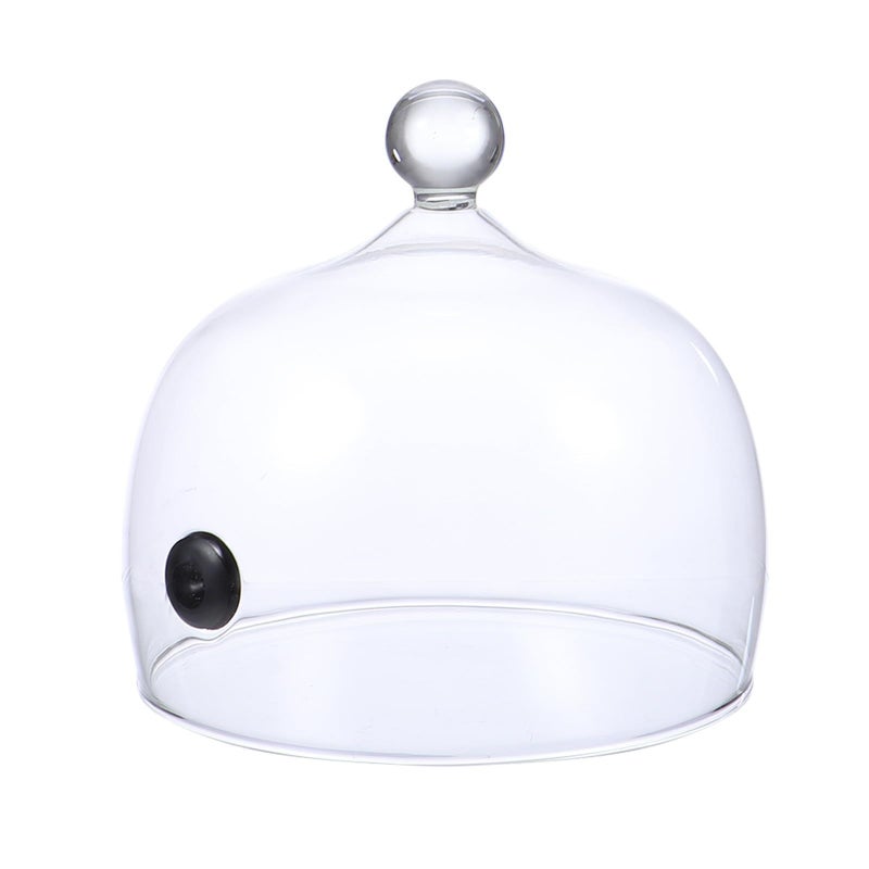 Glass Dessert Cloche Dome Cover For Cake Bread Display Kitchen Serving - Image 2