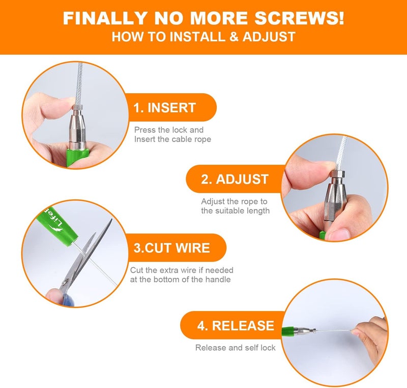 LIFEEZY Jump Rope, High Speed Weighted Jump Rope - Premium Quality Tangle-Free - Self-Locking Screw-Free Design - Jump Ropes for Fitness - Skipping Rope for Workout Fitness, Crossfit & Home Exercises - Image 3