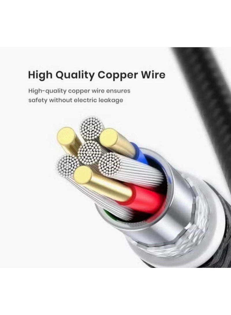 بيلك كابل 100 واط USB C إلى USB C شحن سريع 1.2 متر متوافق مع iPhone 17 16 15 Series MacBook Pro iPad Pro Samsung Galaxy S25 S24 Ultra Z Fold OPPO Honor OnePlus Huawei - Image 2