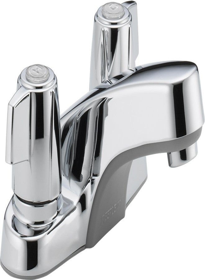 Peerless Delta Faucet Peerless P241LF Classic Two Handle Bathroom , Chrome - Image 1