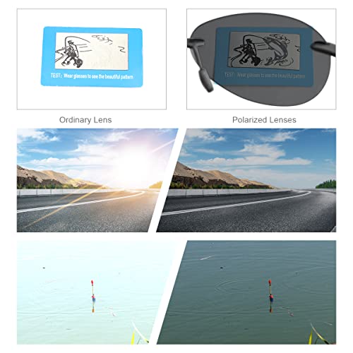 MIRYEA Polarized Sports Sunglasses for Men Women for Driving Cycling Running Fishing Golf UV400 Protection Rimless Frame Sun Glasses Fashion Unisex Shades - Image 3