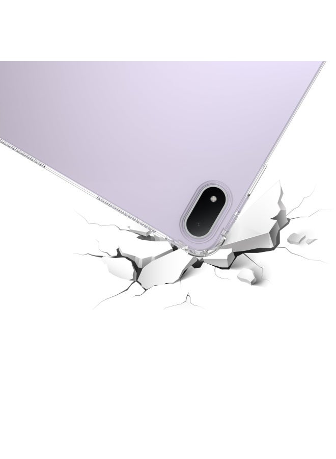 general Transparent Case Compatible with OPPO Pad 5 12.1 Inch 2025 Tablet, Four Corner Airbag Clear Shell, Soft TPU Shockproof Protective Case Cover for OPPO Pad 5 - Image 4