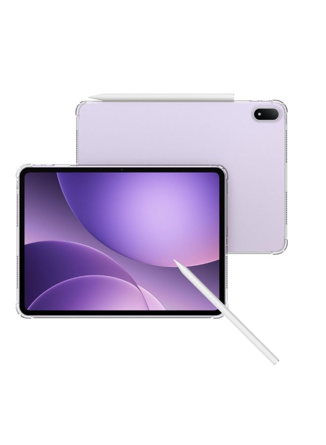 general Transparent Case Compatible with OPPO Pad 5 12.1 Inch 2025 Tablet, Four Corner Airbag Clear Shell, Soft TPU Shockproof Protective Case Cover for OPPO Pad 5 - Image 2