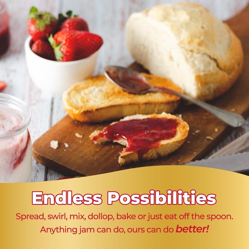 ChocZero Keto Strawberry Jam - No Sugar Added - Image 4