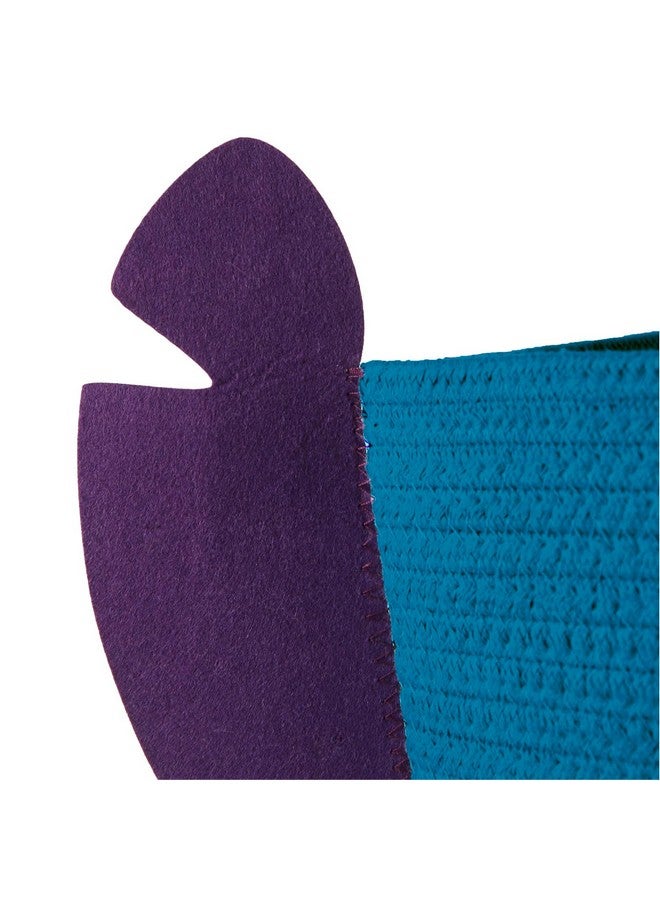 Idea Nuova Disney Stitch Figural Rope Storage Organizer Basket, 10" H x 10" W - Image 5