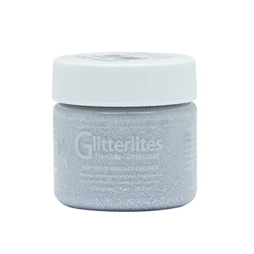 Weaver Leather Angelus Flexible Glittercoat, 1 oz., Silver Spark - Image 5