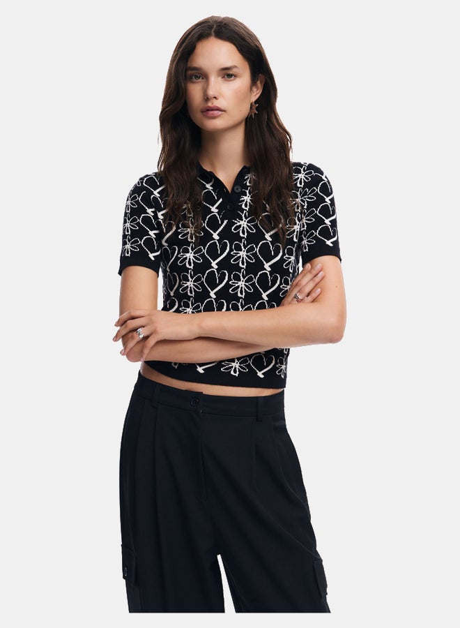 DESIGUAL Knit Polo M. Christian Lacroix  - Image 1