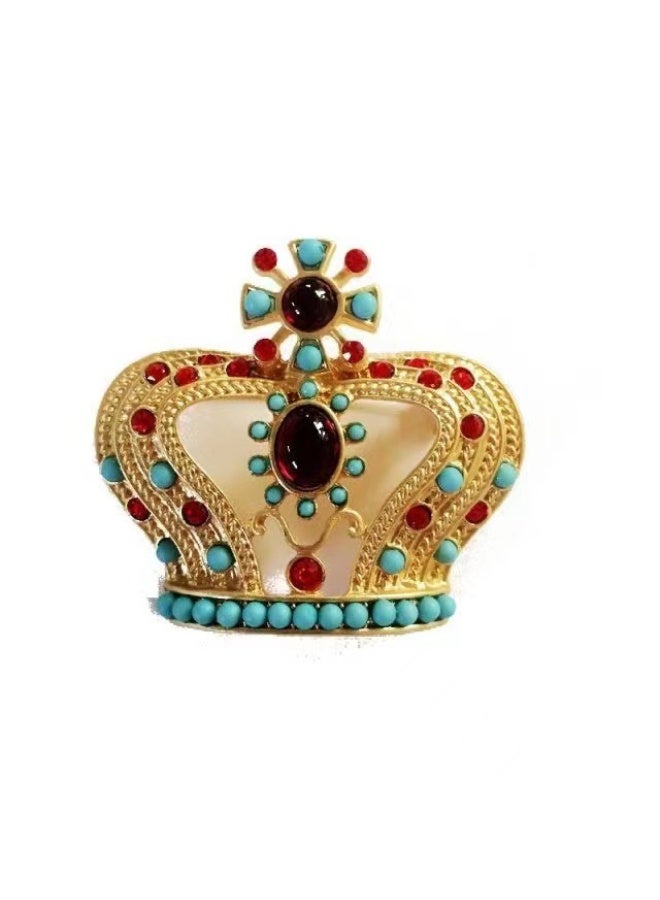 KUYING Retro Fashion Baroque Brooch 