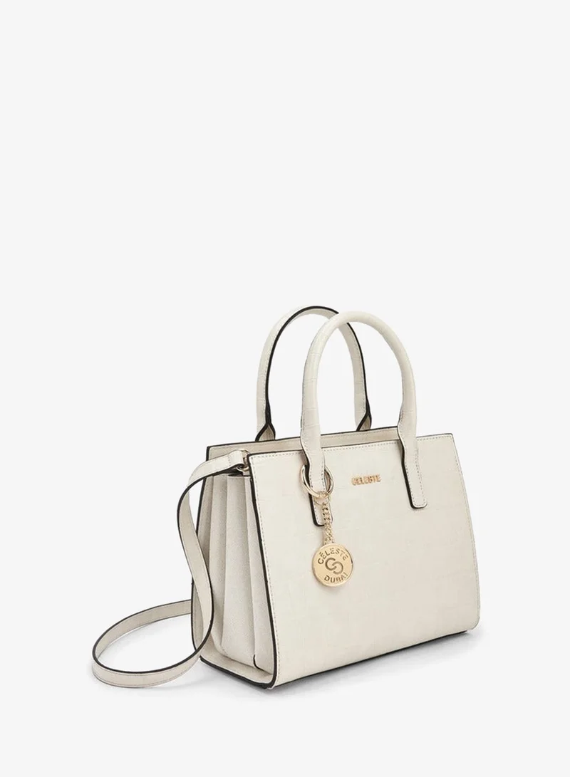 Celeste  Textured Tote Bag With Double Handle for Women | Best Price UAE