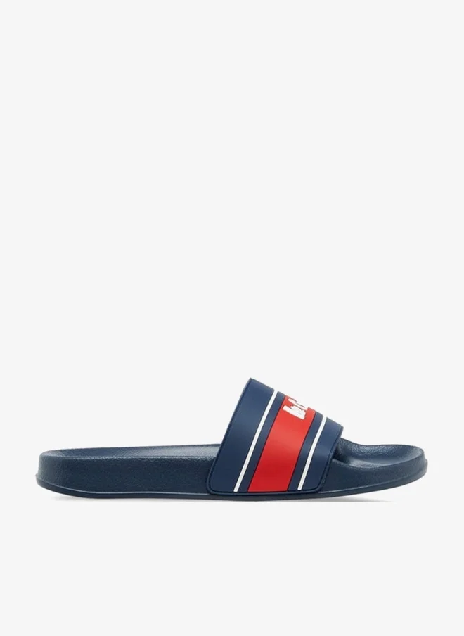 Lee Cooper Women's Logo Embossed Slides