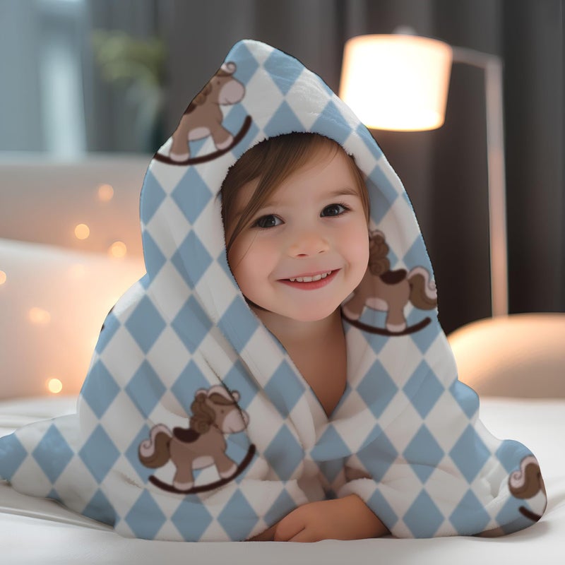 1ST STEP All Season Baby Blanket (Horse, 100 X 140 cms) - Image 1