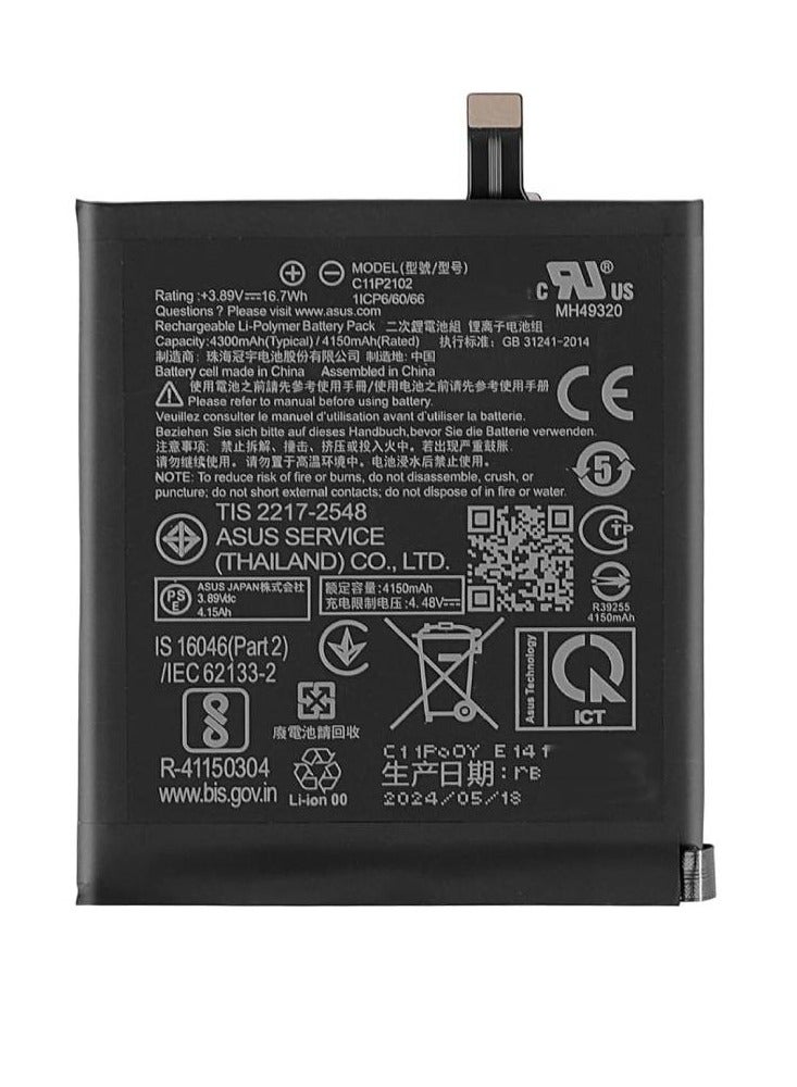 GENNEXT Original High Quality Replacement battery For ASUS Zenfone 9 Black - Image 1
