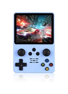 RG35XX Retro Handheld Game Console -64Gb TF Card with 5474 Built In Arcade Games- Emulator 3.5 IPS OCA Screen-Linux System-HDMI TV Output Plug & Play Video Games (RG35XX- Purple)
