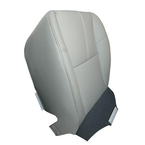 AUTOKAY Driver & Passenger Bottom Top Seat Cover Fits for Chevy Tahoe GMC Sierra 2007-2014 with Console Armrest Cover - Image 3