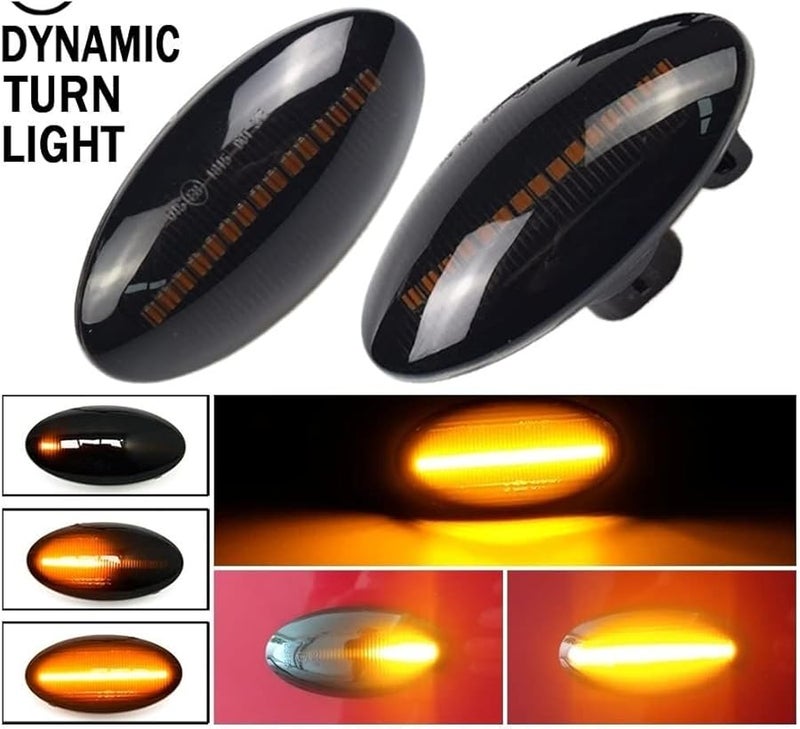 Black Car Wing Mirror Indicators For Suzuki APV Arena 2007 Up Dynamic Turn Signal Lights - Image 4