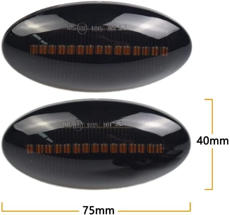 Black Car Wing Mirror Indicators For Suzuki APV Arena 2007 Up Dynamic Turn Signal Lights - Image 5